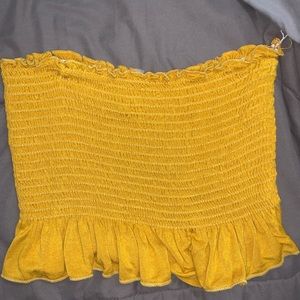 Yellow Tube top
